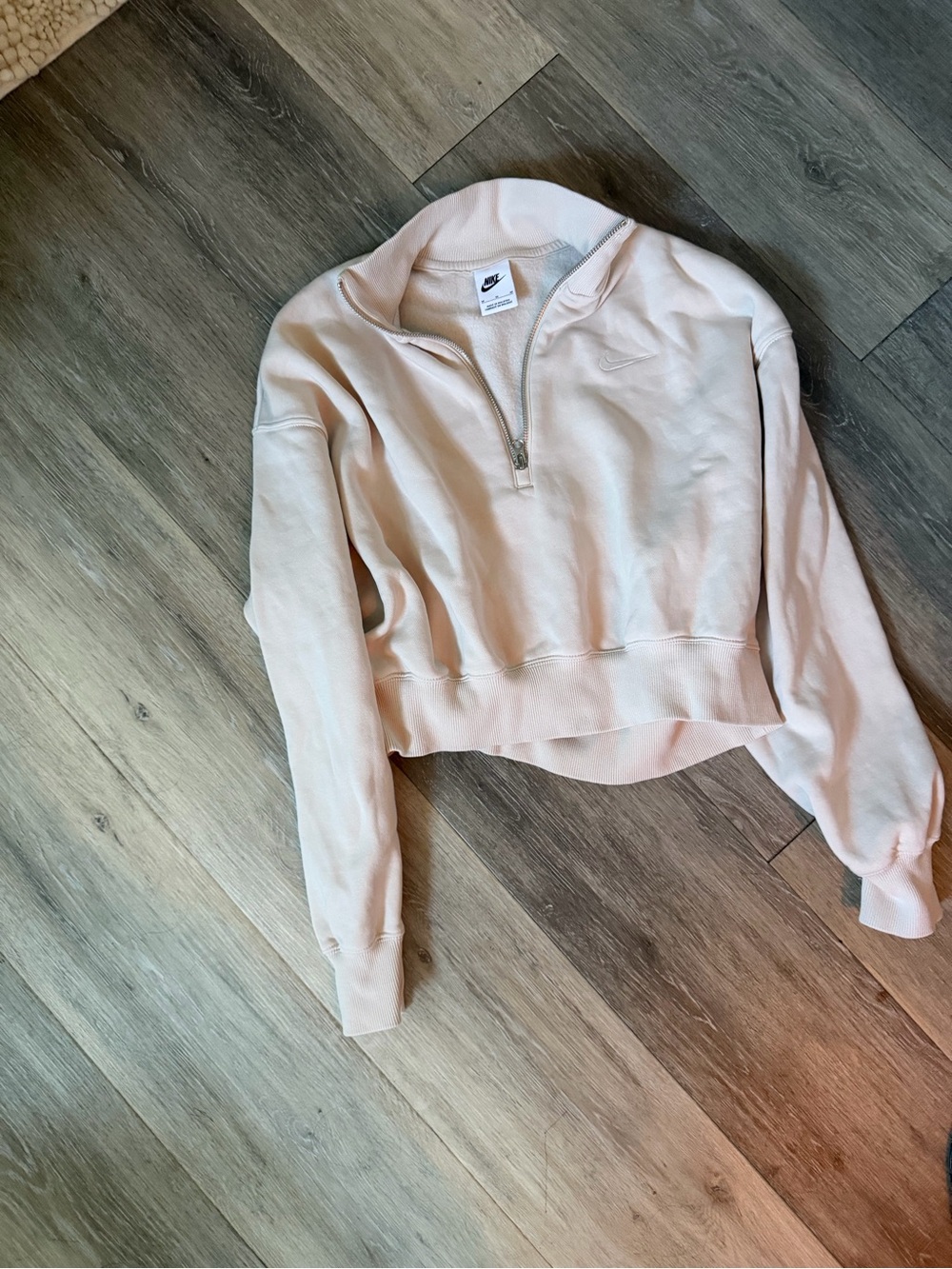 Nike cropped sweatshirt